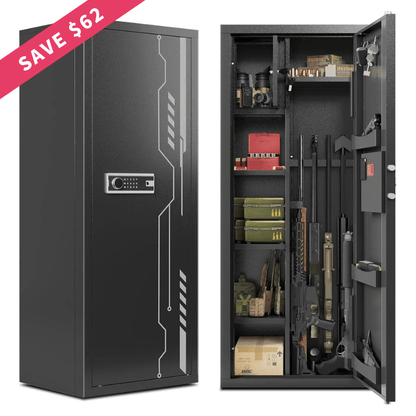 Kaer 8 - 12 Multi - function Gun Safe And Cabinet 1450 - KaerWorld