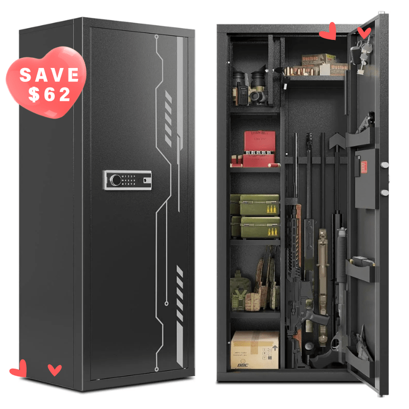 Kaer 8 - 12 Multi - function Gun Safe And Cabinet 1450 - KaerWorld