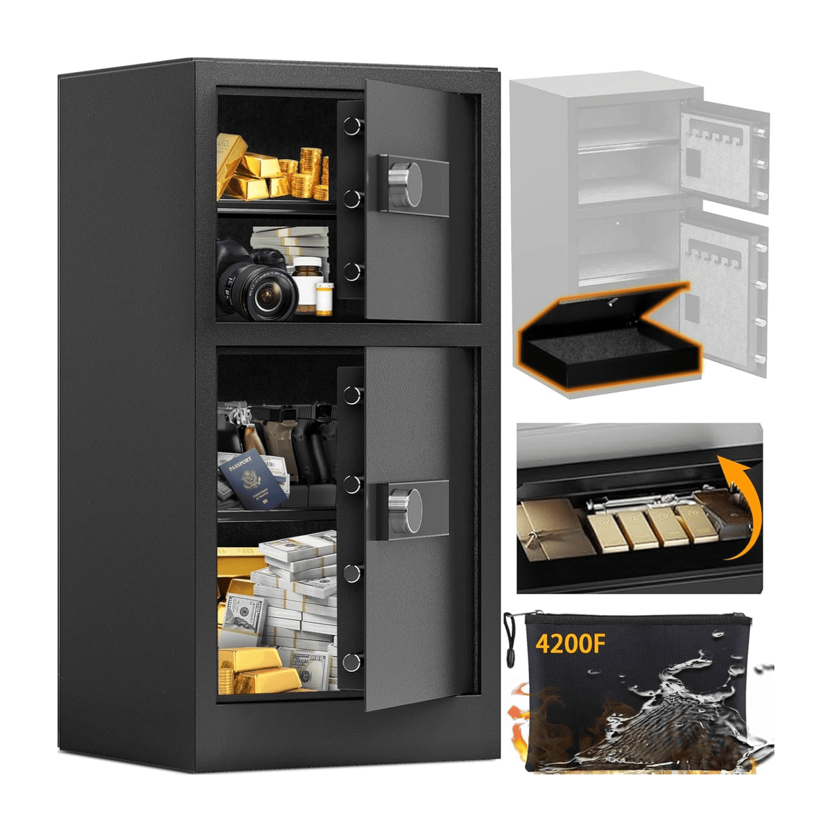 KAER Fireproof Security Safe 60/90 – KaerWorld
