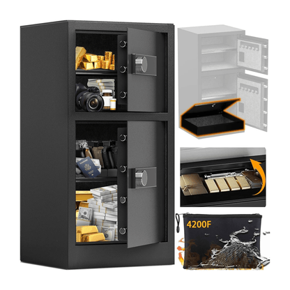 Kaer Fireproof Security Safe 60/90 - KaerWorld