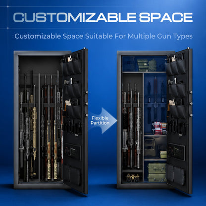 KAER Large Capacity Gun Safe And Cabinet Fingerprint - KaerWorld