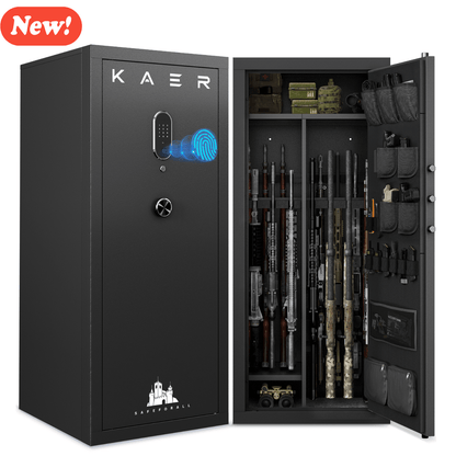 KAER Large Capacity Gun Safe And Cabinet Fingerprint - KaerWorld