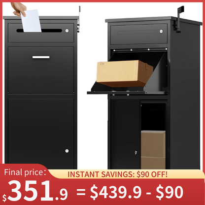 Kaer Mail and Package Drop Box 113 | Large - KaerWorld