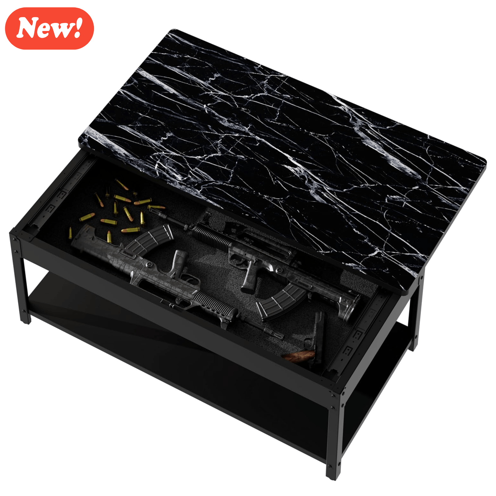 Kaer Modern Coffee Table Gun Safe - KaerWorld
