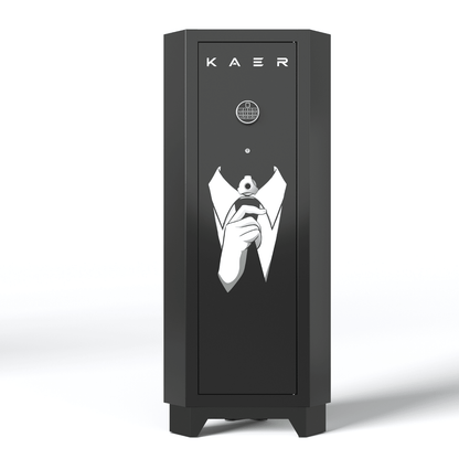 KAER Pink Corner Gun Safe for 6–8 Rifles & 4 Handguns - KaerWorld