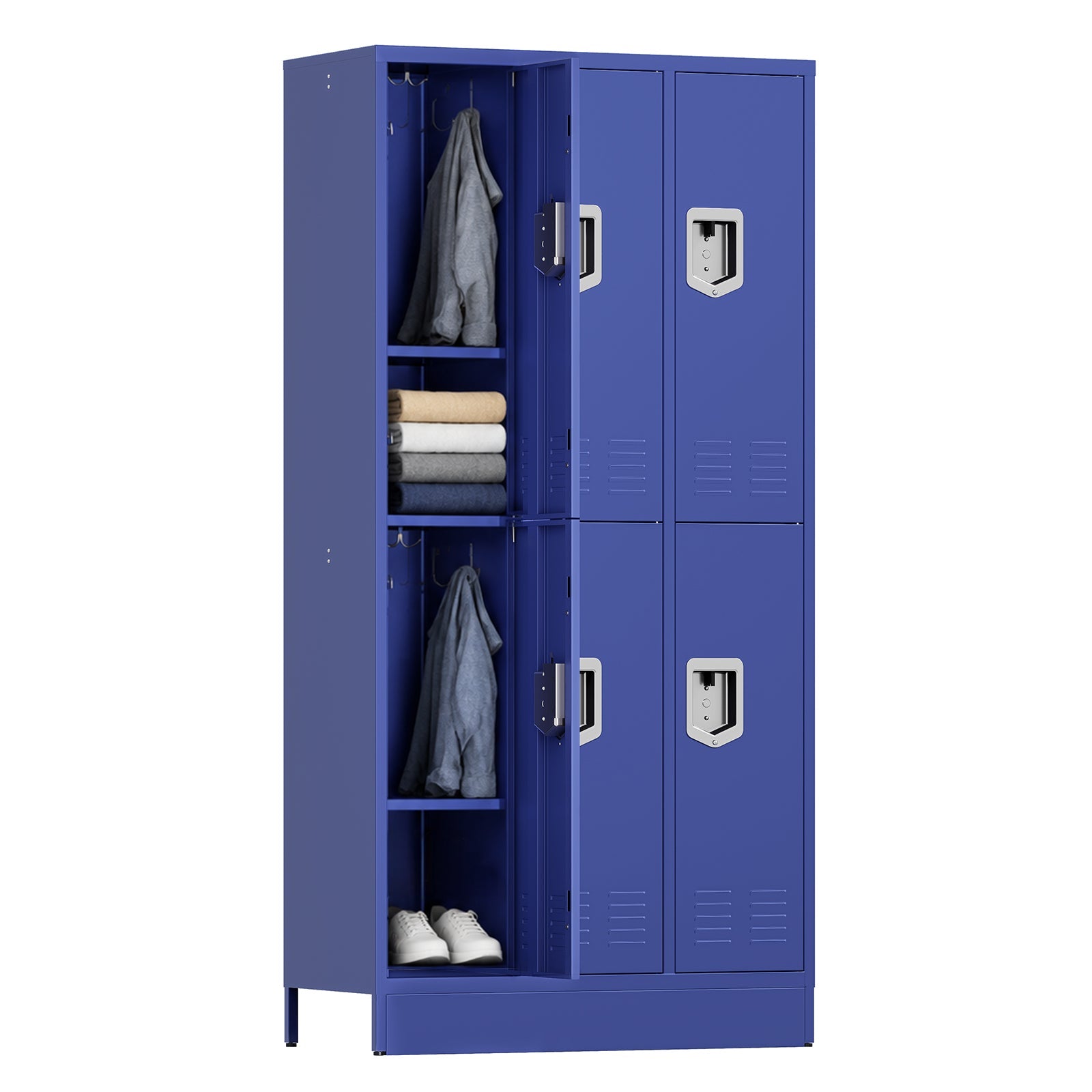 KAER Unite Metal Locker Cabinet with Lockable Storage - KaerWorld