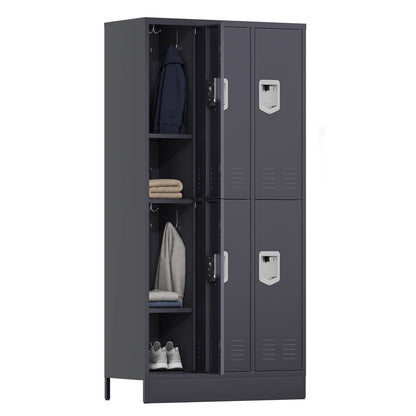 KAER Unite Metal Locker Cabinet with Lockable Storage - KaerWorld