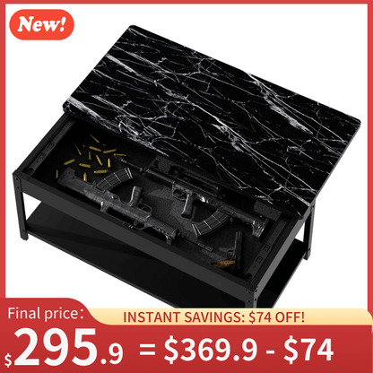 Modern Coffee Table Gun Safe (2 Pattern) - KaerWorld