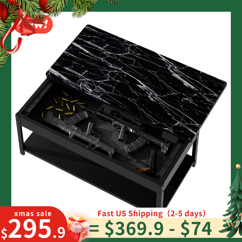 Modern Coffee Table Gun Safe (2 Pattern) - KaerWorld