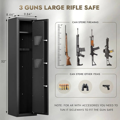【Special Offer】Kaer 2 - 4 Rifles Gun Safe - KaerWorld